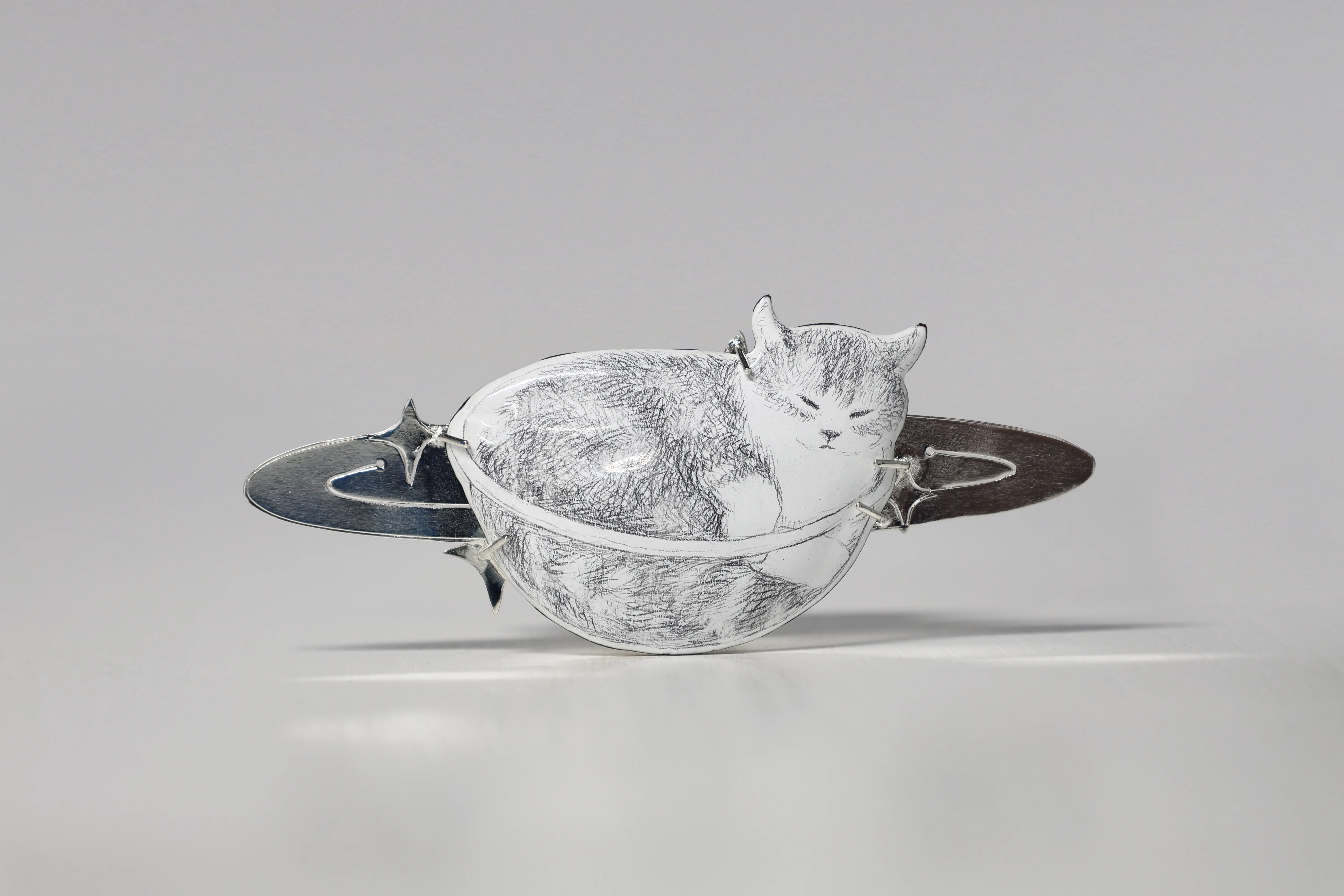 Cat Brooch